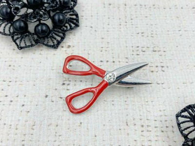 Брошь, р. 4х2,7 см