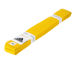 Пояс для тхэквондо Adidas Club желтый