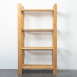 Стеллаж для рассады деревянный 116 см для игрушек и для книг Альберт напольный, натуральный бейц / на балкон, для кухни