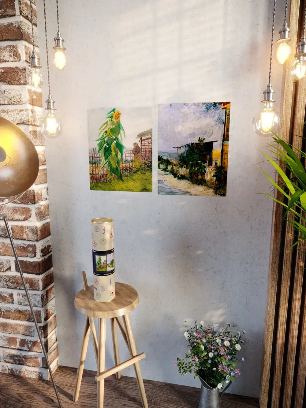 Картины-наклейки на стену для декора интерьерные №64