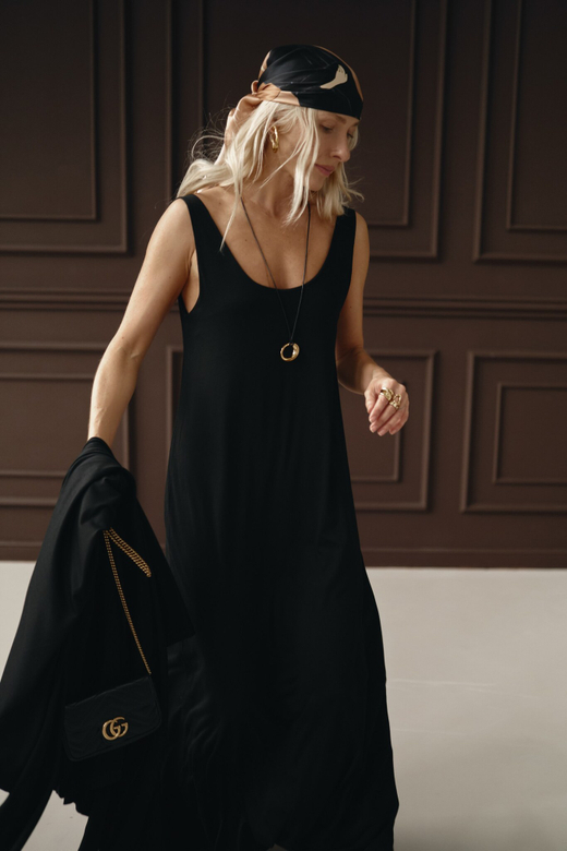 Платье майка из вискозы bk