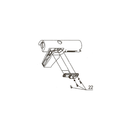 Запчасть №22 для FD301R. Винт М4х6