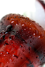 Коническая стеклянная анальная втулка Sexus Glass - 16 см. (Цвет: разноцветный)