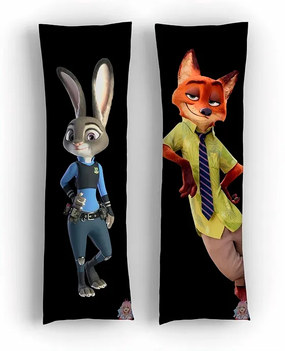 Дакимакура Ник Уайлд и Джуди Хоппс №2