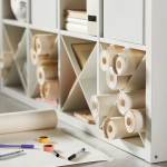 Стеллаж 8 ячеек с разделителями  - IKEA KALLAX, 77х147 см, белый, КАЛЛАКС ИКЕА