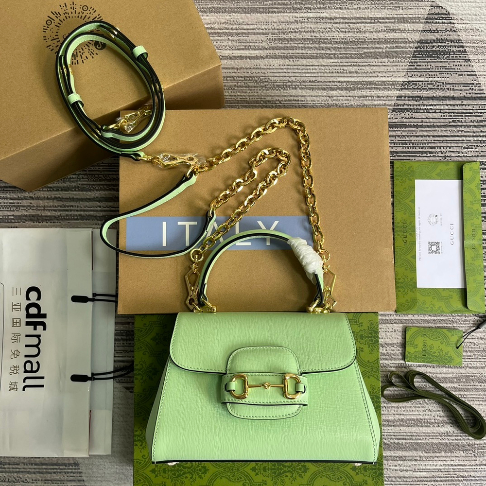 Gucci Horsebit Top Handle 22 cm