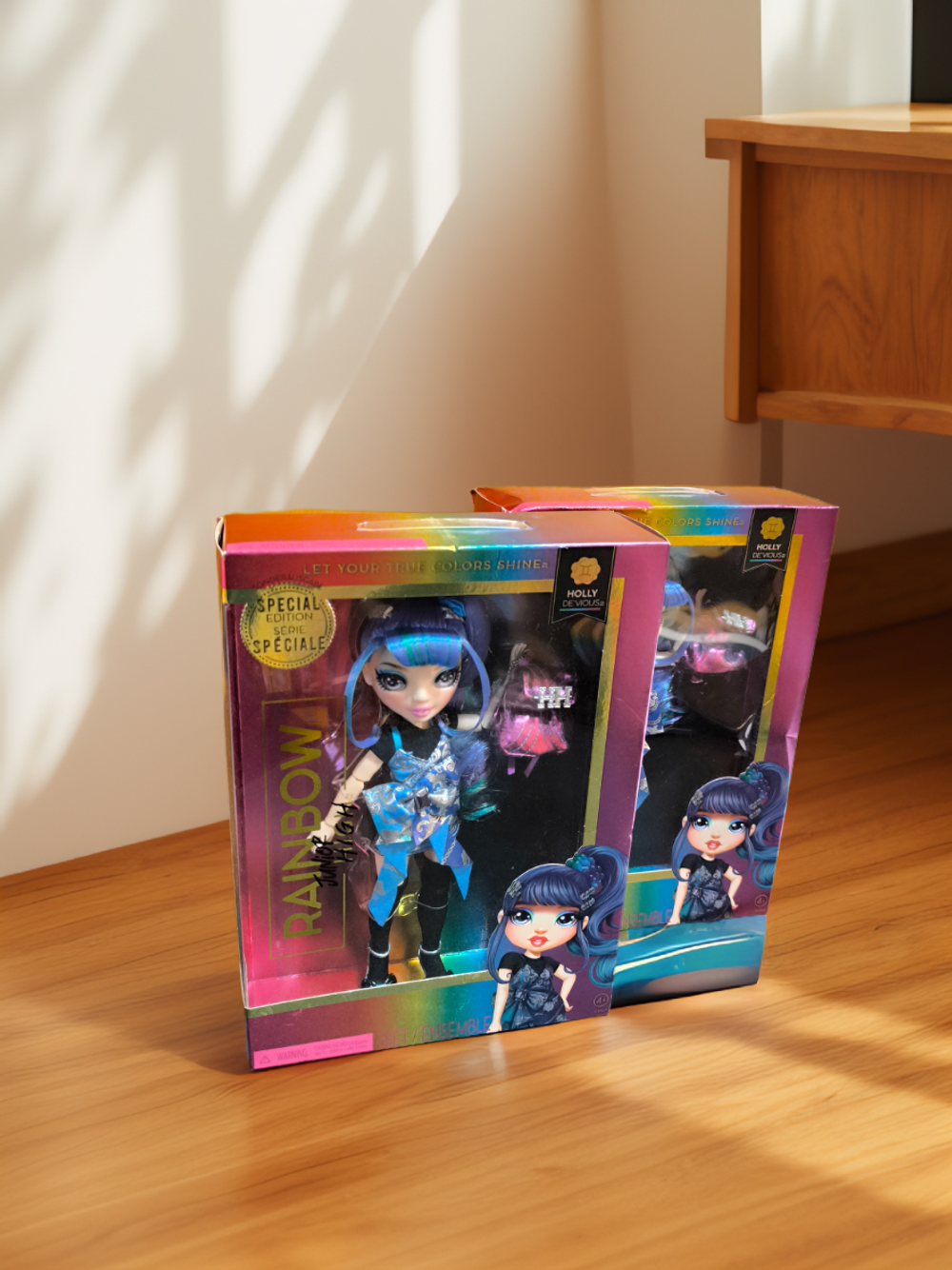 Кукла Rainbow High Junior High — Holly DeV, арт. 590439EUC — оригинальная кукла