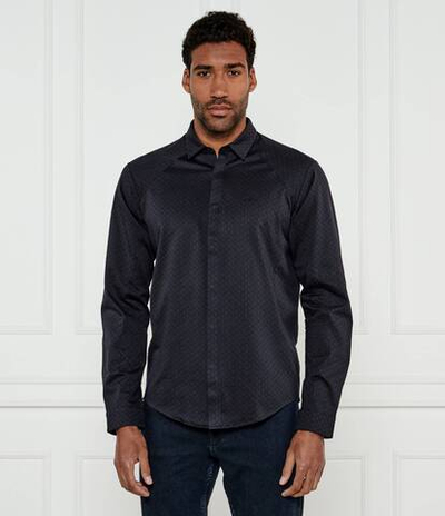 Рубашка B_EXCURSE_L BOSS GREEN - темно-синий(50540201)