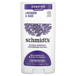 Schmidt's, Натуральный дезодорант, лаванда и шалфей, 75 г (2,65 унции)