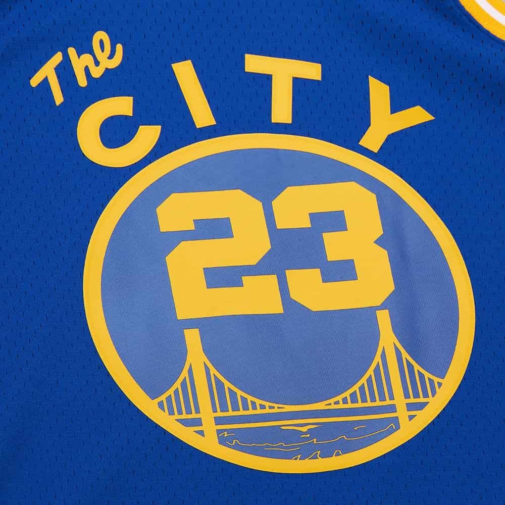 Баскетбольная джерси Mitchell&Ness NBA Hardwood Classics Swingman Jersey 2004/05 Golden State Warriors Jason Richardson Blue