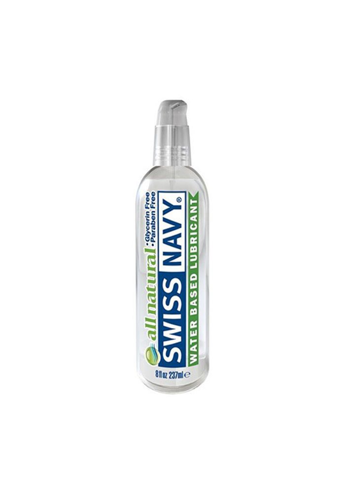 Гипоаллергенный лубрикант Swiss Navy All Natural Water Base Lubricant - 237 мл.