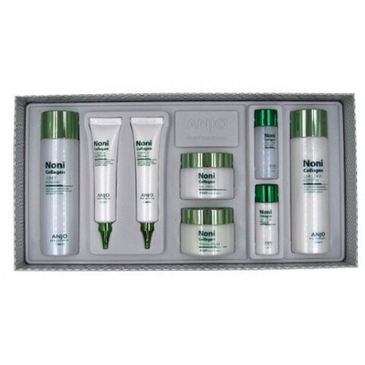 Anjo Professional Skin Care 6 Set Noni Collagen Набор для лица коллагеновый с экстрактом Нони, 210/210/40/40/100/100/30/30 мл