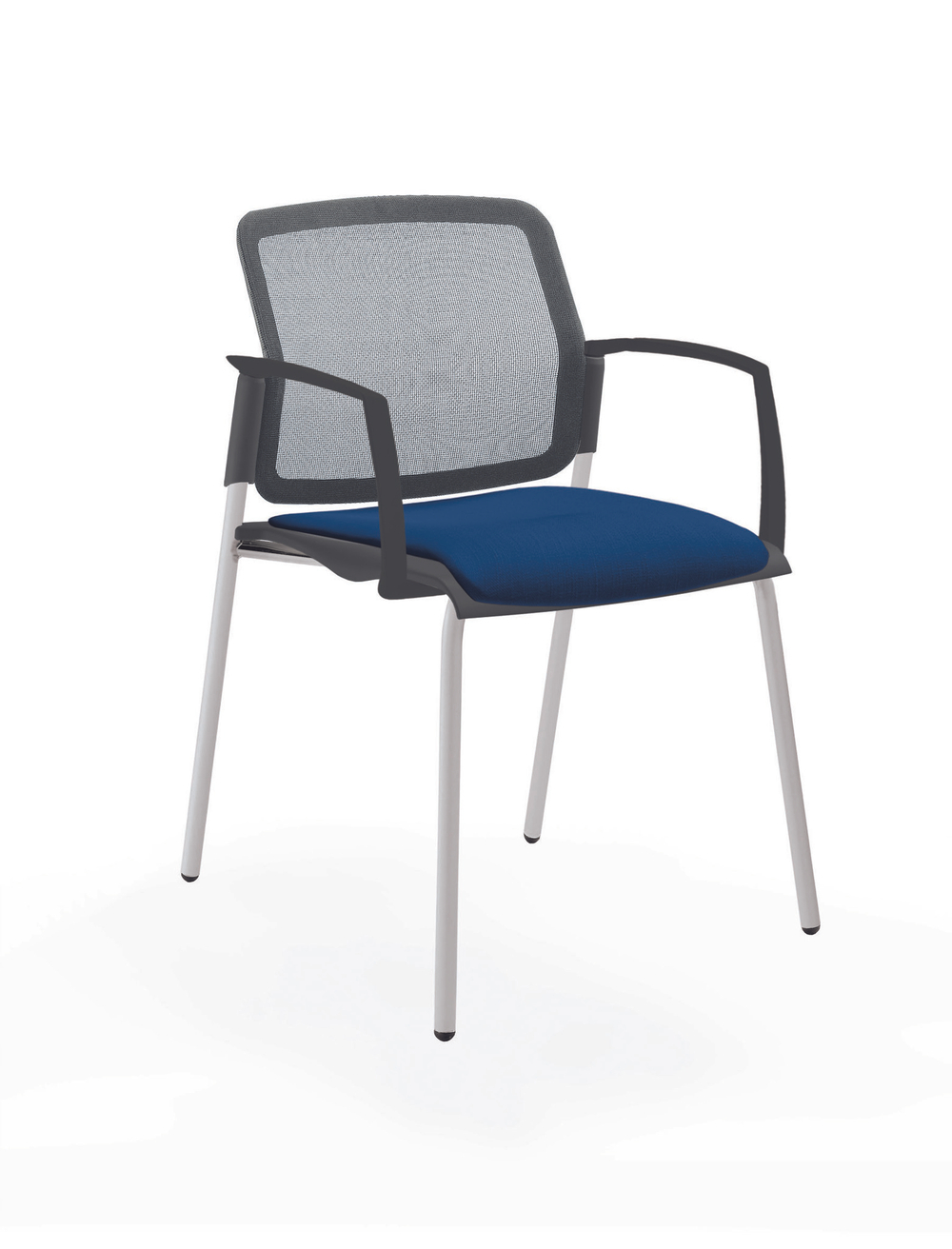 Movie стул со спинкой-сеткой и мягким сиденьем