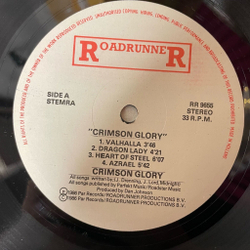 Винтажная виниловая пластинка LP Crimson Glory (Germany 1986)