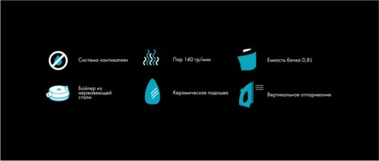 Утюг с парогенератором MIE Santino