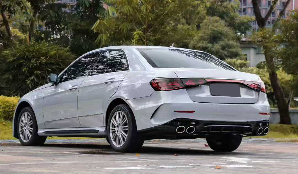 Обвес переделка для Mercedes-Benz E-class W212 2009-2016 в Mercedes-Benz E-class W214 2023+ E53 AMG