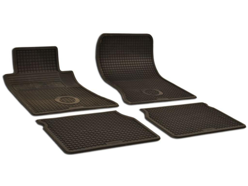 Коврики салона Gumarny Zubri для Mercedes-Benz E-Klasse W124 черные. Артикул STR32-00177