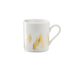 Набор чашек для кофе с блюдцами fir metallic, 100 мл, 2 шт.