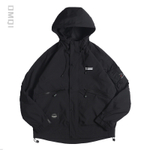 Весенняя и осенняя американская куртка с капюшоном для мужчин свободного размера