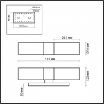 Светильник на штанге Odeon Light Tingi 2660/2W