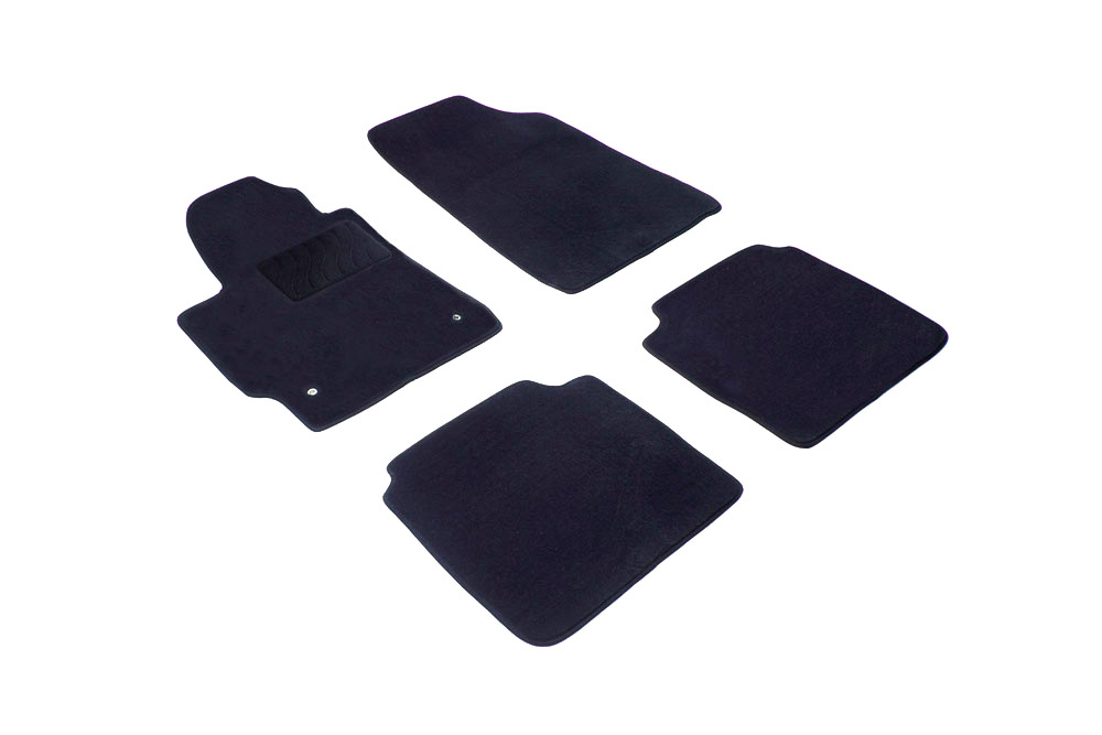 Ворсовые коврики LUX для Toyota Camry VI (XV40) 2006-2011 Seintex.82273