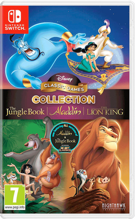 Disney Classic Games: The Jungle Book, Aladdin and The Lion King [Switch, английская версия]