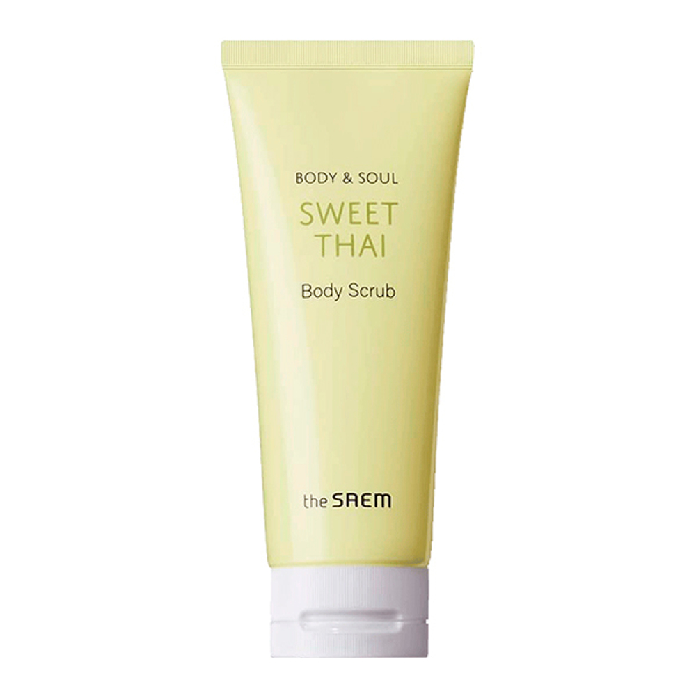 Скраб для тела с экстрактом мангостина THE SAEM Body & Soul Sweet Thai Body Scrub 200мл