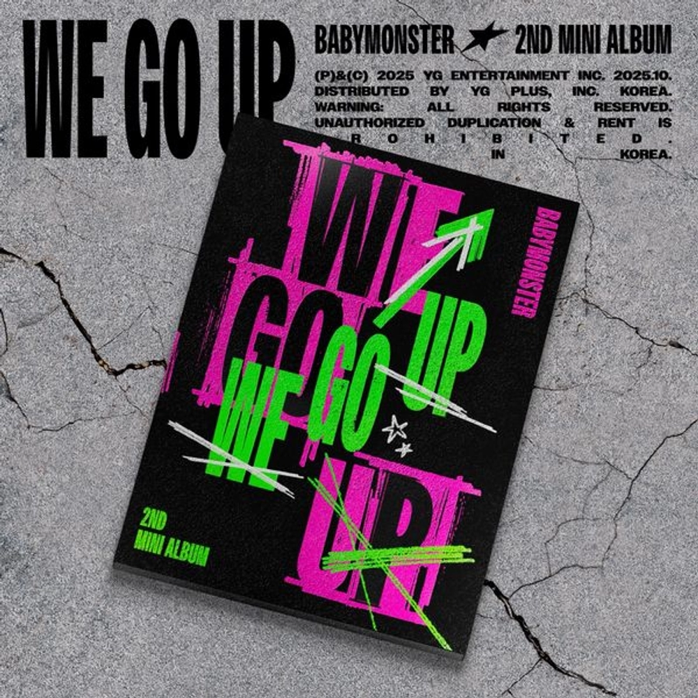 Альбом BABYMONSTER - WE GO UP