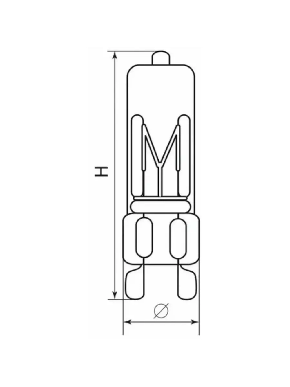 Светильник встр. IMEX IL.0009.8002 G9 со стеклом хром