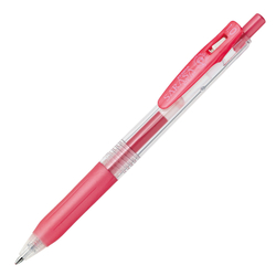 Ручка гелевая Zebra Sarasa Clip Metallic Color (блестящая красная / Shiny Red 1,0 мм)