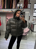 Пуховик Стокгольм зеленый