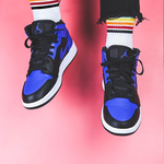 Jordan 1 Mid Hyper Royal GS