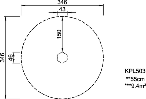 Подставка для игр «Цветок»