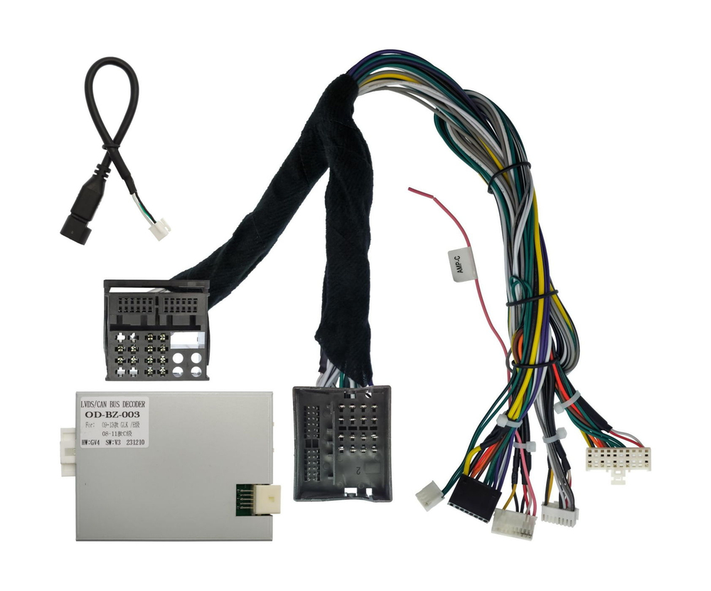 Комплект с разъёмами 12.3" Mercedes-Benz E-Class W212【L] Седан 2012-2015 NTG 4.5 - Car-Smart LUX-UE212N45