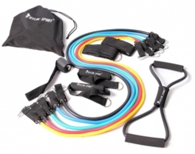 Резиновый трубчатый эспандер Kylin Sport 100 с пятью жгутами