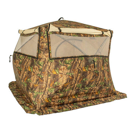 Палатка Куб-4 Зима-Лето Утепленная Медведь 3-хслойная 215х215