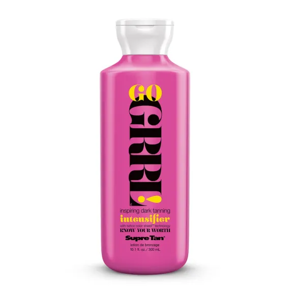 Яркий крем-активатор загара с технологией защиты тату от выцветания