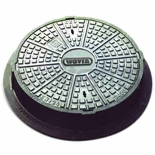 Wavin TEGRA 1000/600 Люк чугунный 12,5т (B125) 600/755 №22986562