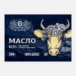 Масло сладкосливочное Беловежские сыры несоленое 82.5% 200г