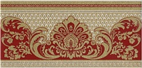Kerama Marazzi Бордюр Даниэли красный обрезной 30х14,5х9 HGD\C103\11109R