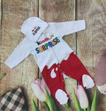 Боди дл. рукав + шапочка "Kinder Surprise" (Размер: 74)