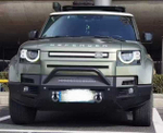 Силовой передний бампер для Land Rover Defender L663 2019-2024+ Ленд Ровер дефендер защитный обвес тюнинг