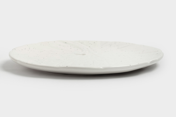 Блюдо 22см Anna Lafarg Light pumpkin Тыква белая в крапинку