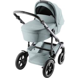 Коляска 3 в 1 Britax Roemer Smile 5Z Style и автокресло Baby-Safe Pro Jade Green Harbor Blue