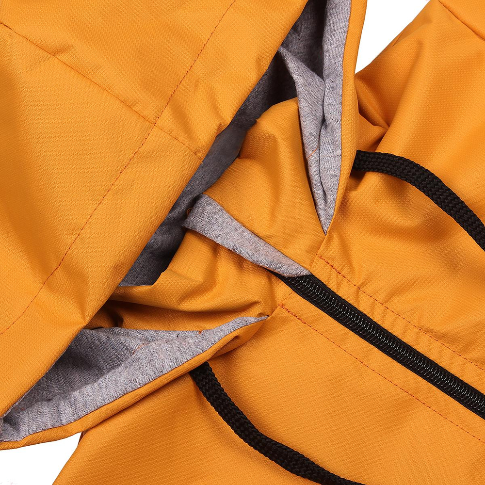 Ветровка для девочек р.104-110 горчичная 2421-07 (Ириска)