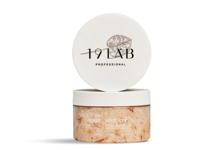 Скраб д/тела солевой "Франжипани" 19LAB, 250 мл