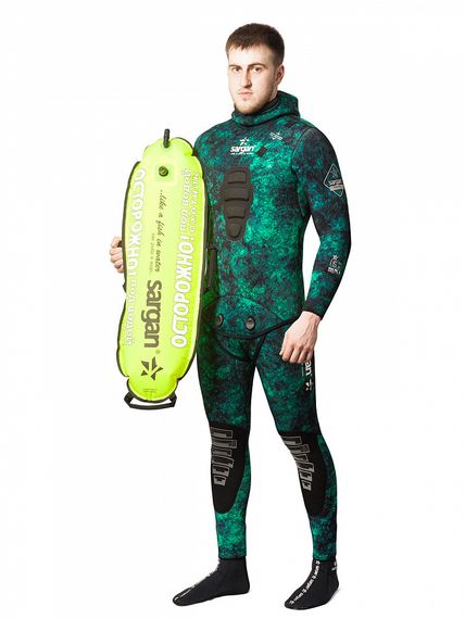 Буй Sargan Гладыш маркерно-трансп. с грузовым карманом желтый