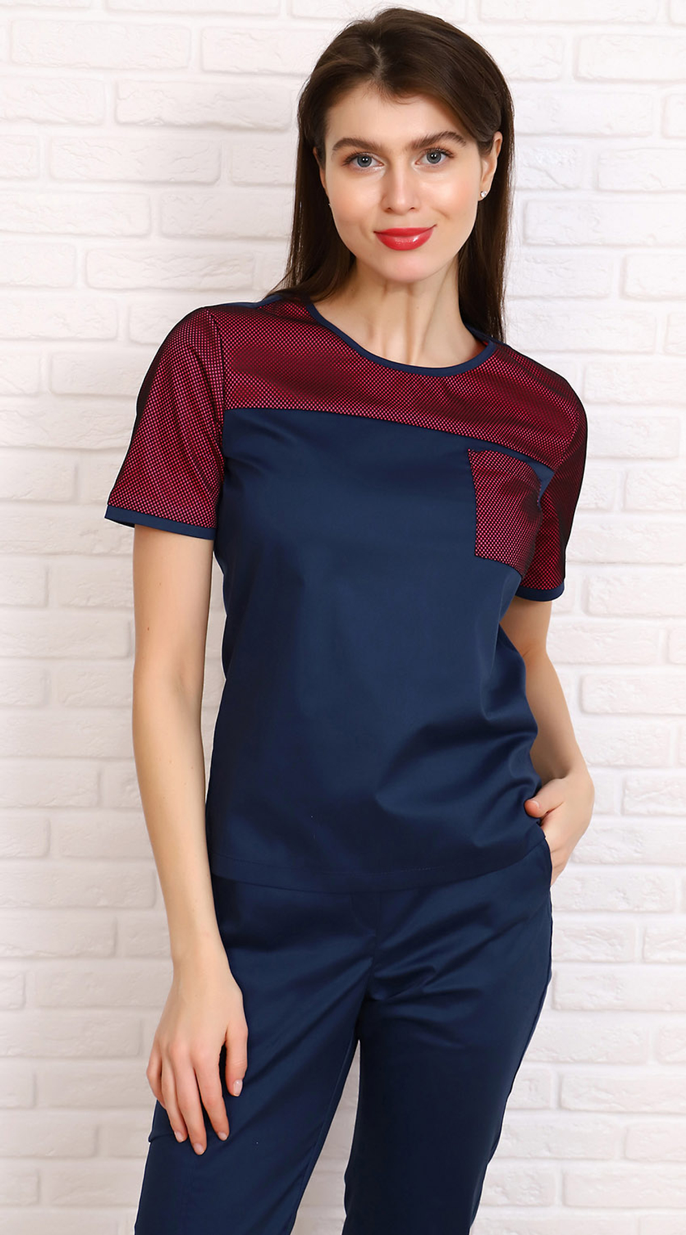 Блуза Олимпик №4028+56