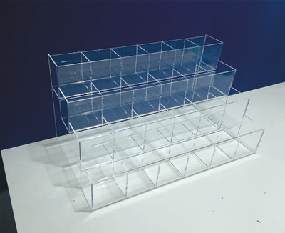 Подставка под ручки и карандаши 24 ячейки для низкой полки