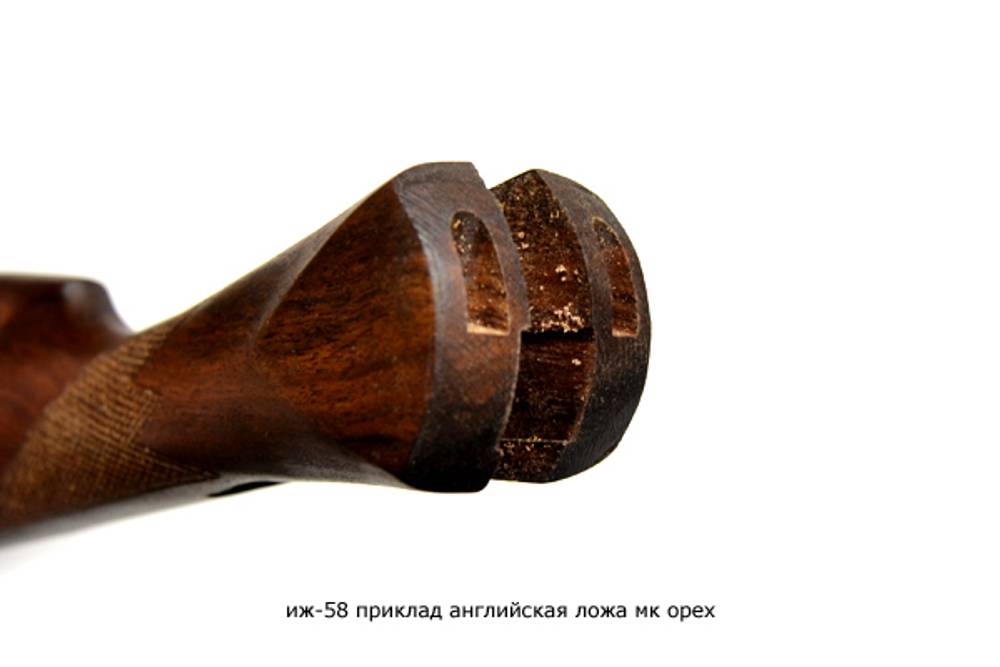 Приклад и цевье на ИЖ-58 Английская ложа 12МА орех